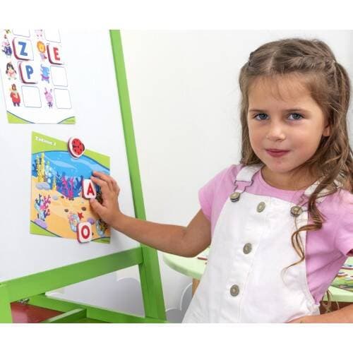 MAGNEETTIPELI ENGLANTI LASTEN KORTIT MAGNETIT PUZZLE ROTER KAFER