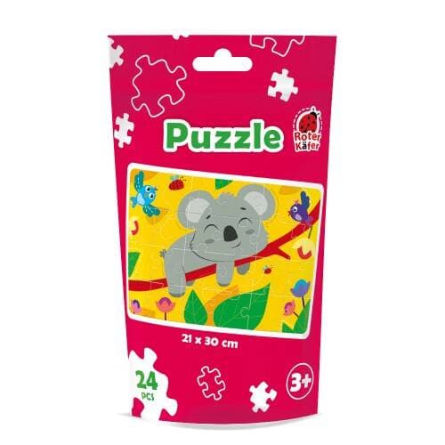PUSLE I STAND-UP EMBALLAGE SOVE KOALA PUSLE ROTER KAFER
