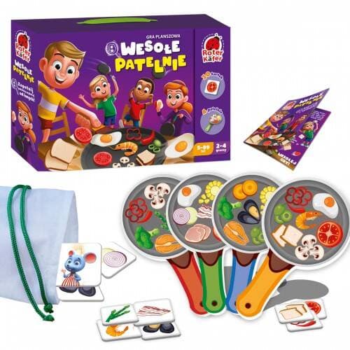 OPETUSPELI HAPPY PANS -KORTTISARJA LAPSILLE ROTER KAFER