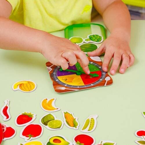 OPETUSPELI TASTY HARVEST INTERAKTIIVINEN LAJITTELU TURKISET ROTER KAFER