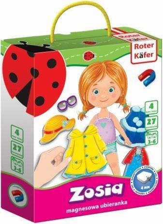 MAGNETISK SPEL KLÄD UPP ZOSIA SEASONS MAGNETER KLÄDER ROTER KAFER
