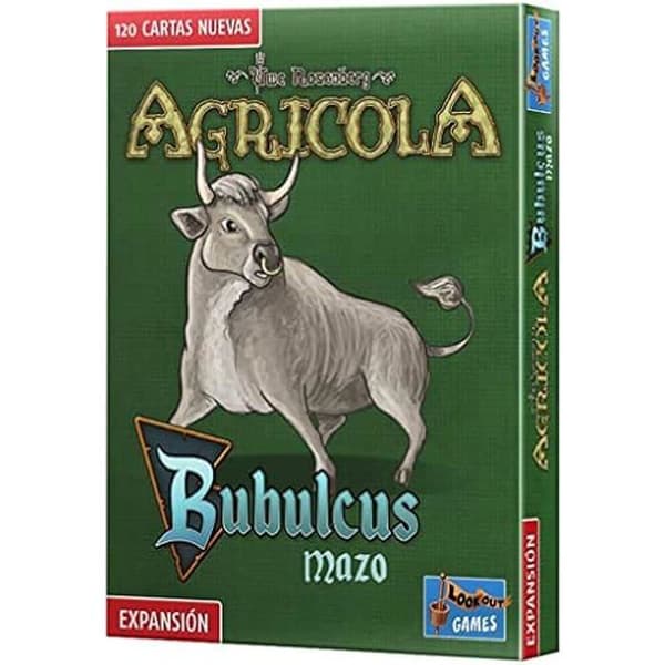 Brädspel - ASMODEE - Agricola Bubulcus - 120 kort - Expansion på spanska - 1 till 4 spelare