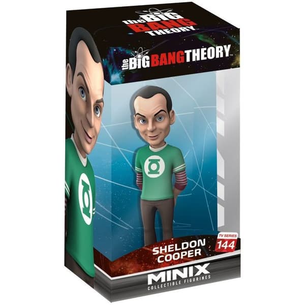 Figur - Minix - Sheldon Cooper - Exceptionella detaljer - Original gåva - För vuxna