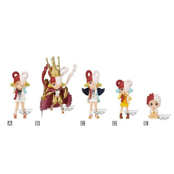 Samlarfigur Banpresto One Piece Film - World - Uta Collection (x12)