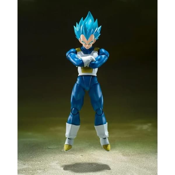 Figurine Tamashii Nations Dragon Ball Super Super Saiyan God Super Saiyan Vegeta Obeveklig Saiyan Stolthet S.H. Figuarts