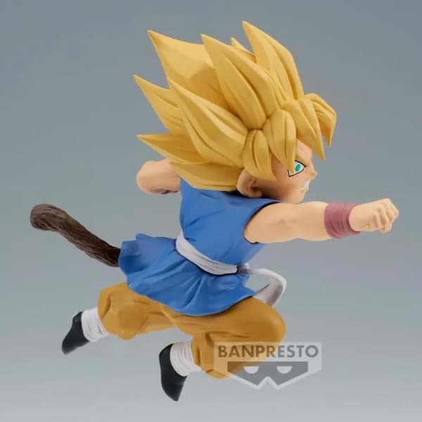 Figur - Banpresto - Dragon Ball GT SSGSS Gogeta vs Super 17 - Imponerande detaljer - 10 år och uppåt - Blandat