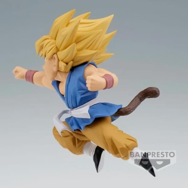 Figur - Banpresto - Dragon Ball GT SSGSS Gogeta vs Super 17 - Imponerande detaljer - 10 år och uppåt - Blandat