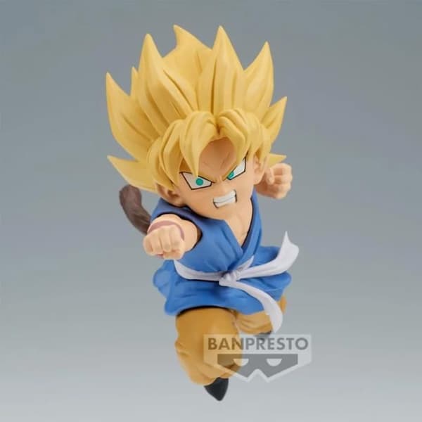 Figur - Banpresto - Dragon Ball GT SSGSS Gogeta vs Super 17 - Imponerande detaljer - 10 år och uppåt - Blandat
