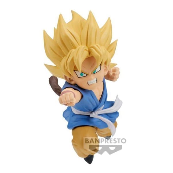 Figur - Banpresto - Dragon Ball GT SSGSS Gogeta vs Super 17 - Imponerande detaljer - 10 år och uppåt - Blandat