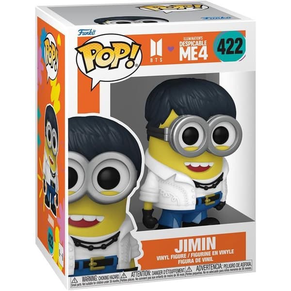 Funko Pop Despicable Me 4 Jimin Minion figur