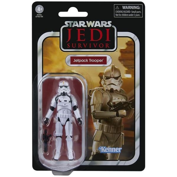 Figuriner - Hasbro - Star Wars - Jetpack Trooper - 9,5 cm - Rörlig med blaster och jetpack