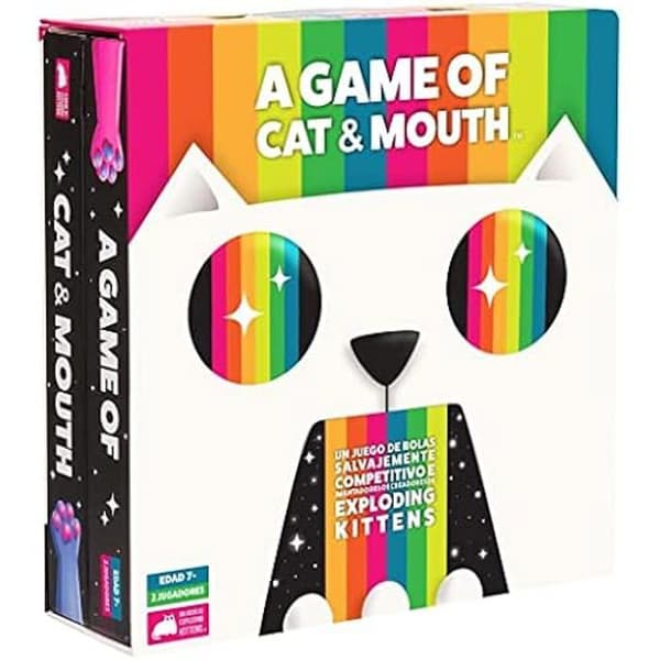 Sällskapsspel - ASMODEE - Ett spel om katt och mun - PEGI 7 - Blandat - 2 spelare eller fler