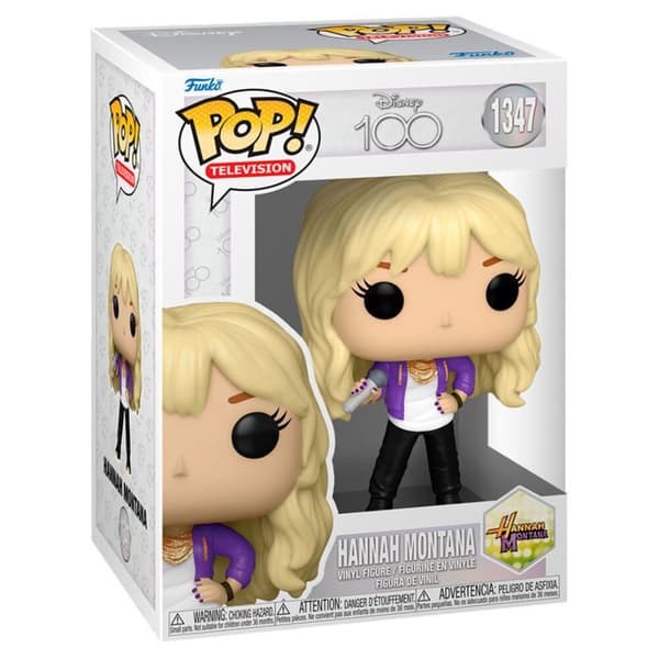 Figurine Funko Pop - Funko - Disney 100-årsjubileum - Hannah Montana - Trogna detaljer - Från 3 år