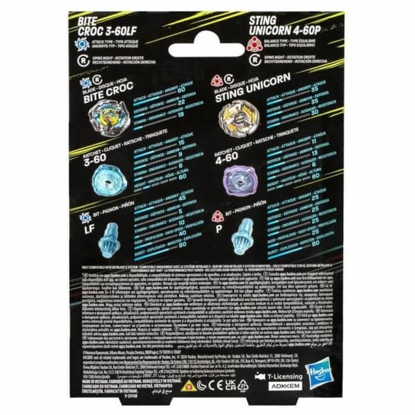Skicklighetsspel Hasbro Bite Croc 3-60LF and Sting Unicorn 4-60P