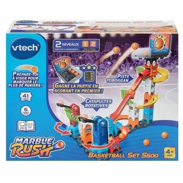 Brætspil Vtech MARBLE RUSH - JUEGO DE BALONCESTO S500 S500