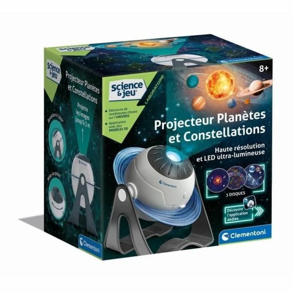 Utbildningsspel Clementoni Proyector de Planetas y Constelaciones