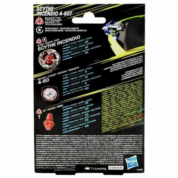 Taitopeli Hasbro Scythe Incendio 4-60T