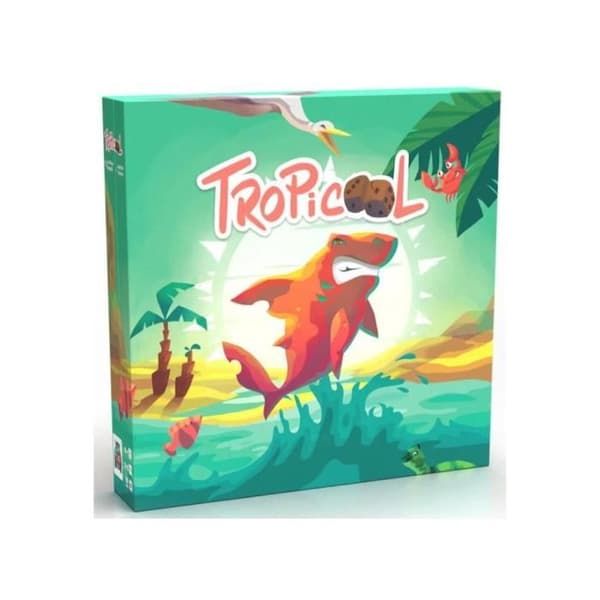 Sällskapsspel - Tropicool - Strategiskt och roligt - Eftertraktade kokosdärar