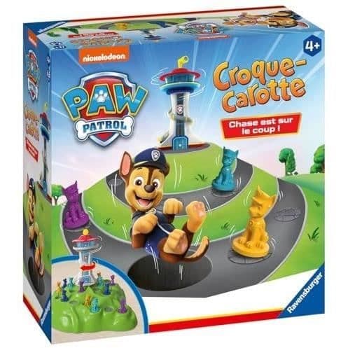 Carrot Crunch Paw Patrol, Fun Trail Game, Ages 4+, 22385, French Version, Ravensburger