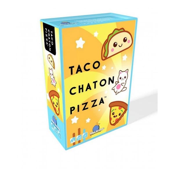 Spel med Stämning - BLUE ORANGE - Taco Chaton Pizza - Födelsedagspresent - 2 till 6 Spelare - Från 4 År