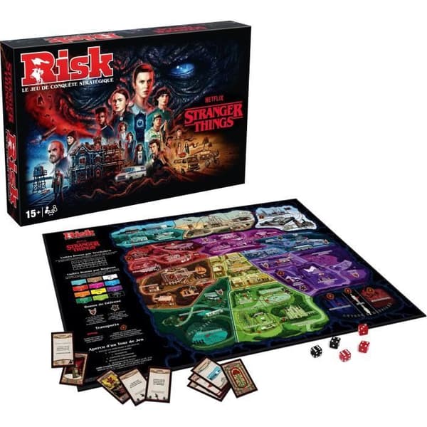 RISK Stranger Things - Brädspel - WINNING MOVES - Från 15 år