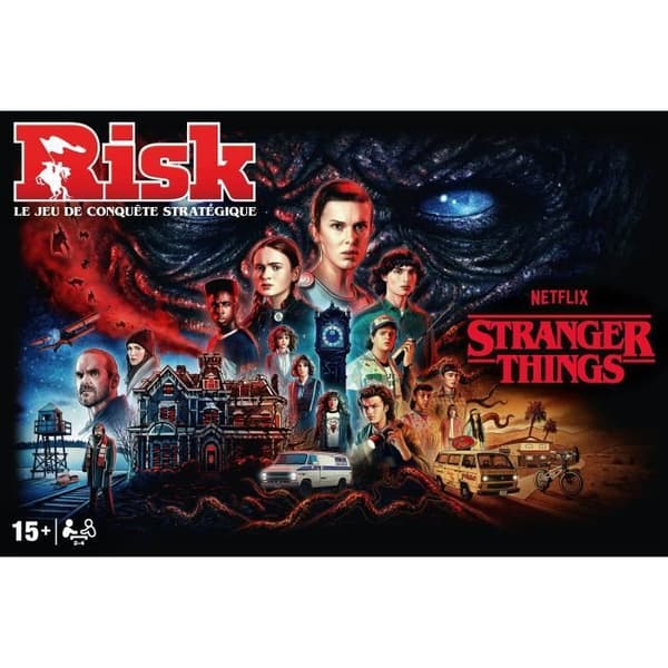 RISK Stranger Things - Brädspel - WINNING MOVES - Från 15 år