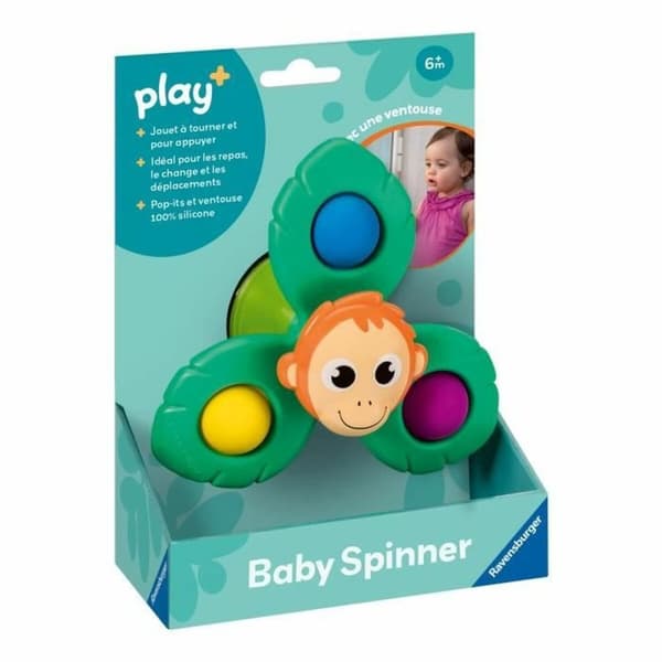 Baby legetøj Ravensburger Baby Spinner - Orangutan