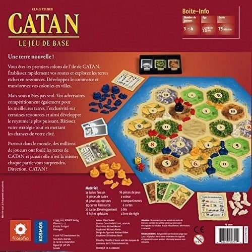 Kosmos - Catan: The Basic Game - Unbox Now - Brädspel - Ålder 10+ - 3 till 4 spelare - 75 minuter