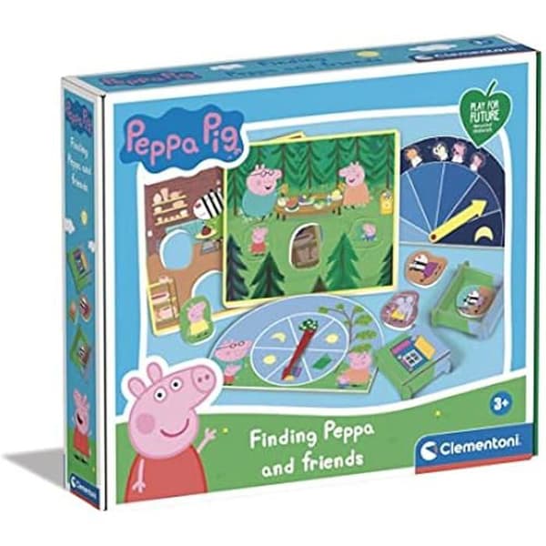 Brädspel - CLEMENTONI - Peppa Pig - 17 bitar - För barn från 3 år och uppåt
