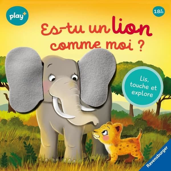 Ravensburger play+, Är du ett lejon som jag? , Bok, Första ålder, baby