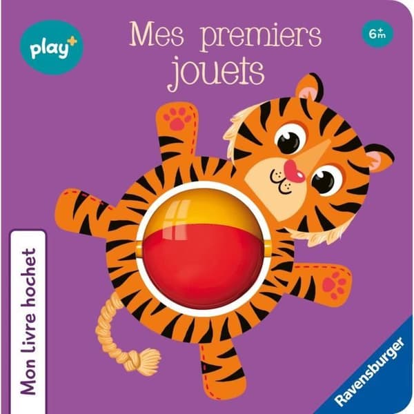 Ravensburger play+, My Rattle Book - Mina första leksaker, Book, First age, baby