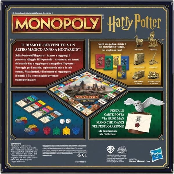 Monopol utgåva Harry Potter - Italiensk version