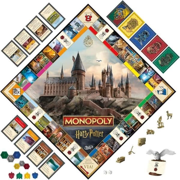 Monopol utgåva Harry Potter - Italiensk version