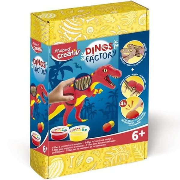 Craft Game Maped Dinos Factory Multicolour