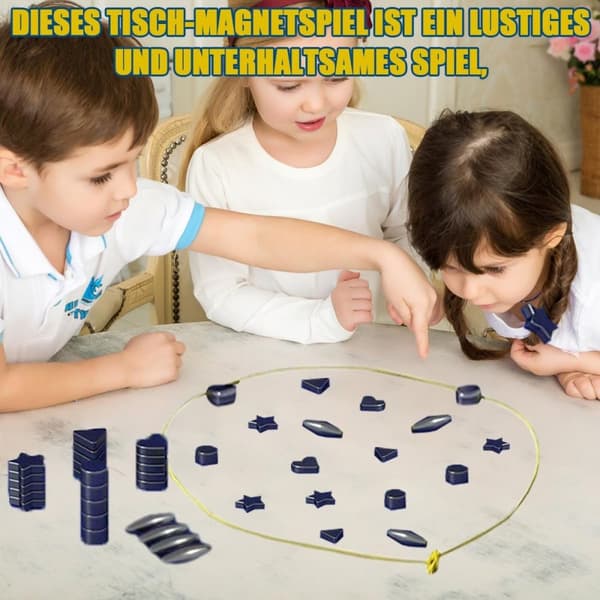 Sällskapsspel med magnetiska stenar med intelligensutmaning