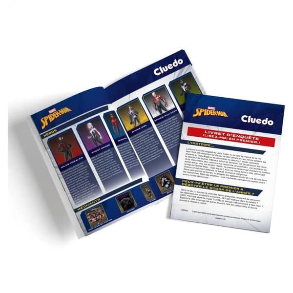 CLUEDO Spider-Man - Brädspel - VINNANDE RÖR