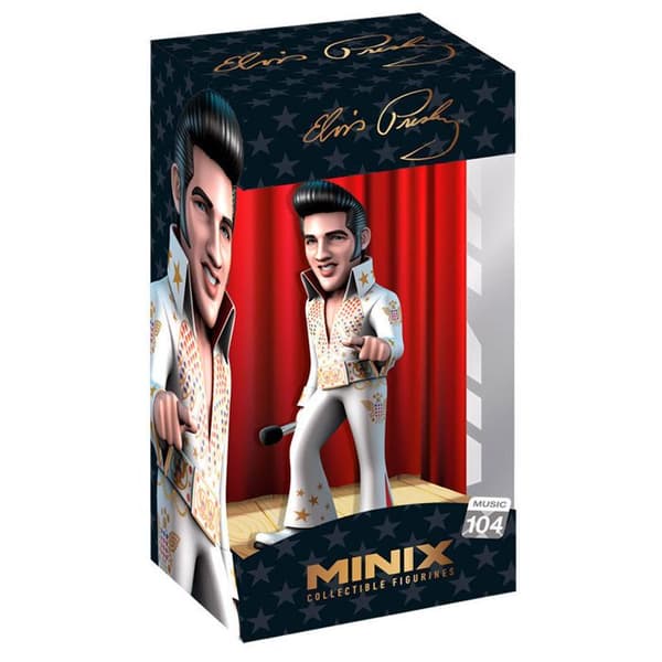 Figurin - Minix - Elvis Presley - Exakta detaljer - Oklanderliga finishar - För samlare