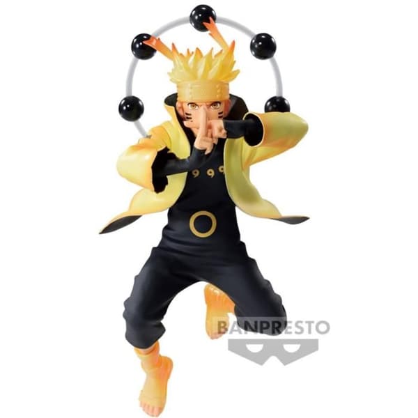 Samlarfigur - Banpresto - Naruto Uzumaki Vibration Stars - 14 cm - Interaktiv - Ljus effekter