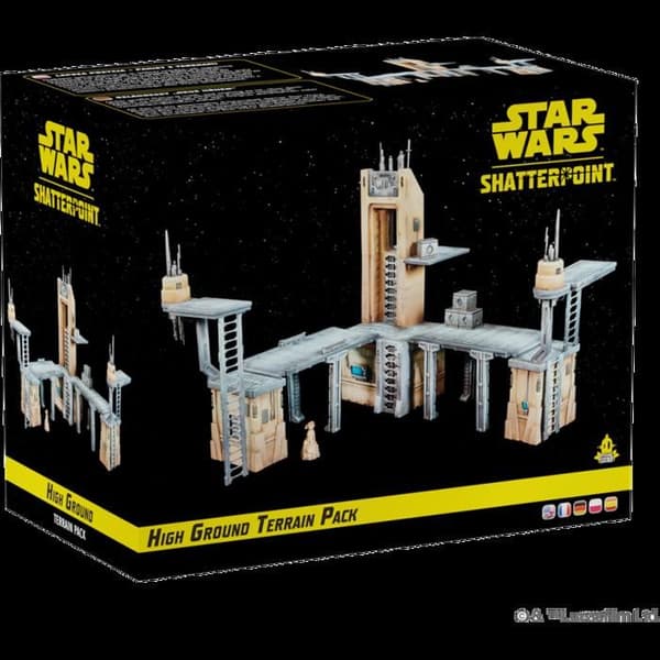 Spelfigurer - Star Wars - Shatterpoint - Höjd terränguppsättning - 4 portar - 2 torn