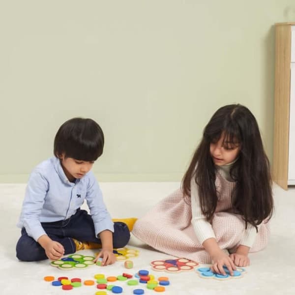 Sällskapsspel - Viga - Påfågelns svans - Flerfärgad - Från 3 år - 2 spelare eller fler
