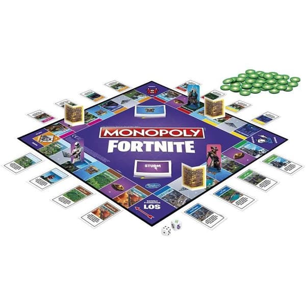 BRÄDDSPEL Monopoly Fortnite - Brädspel - Brädspel - Tyska Version542
