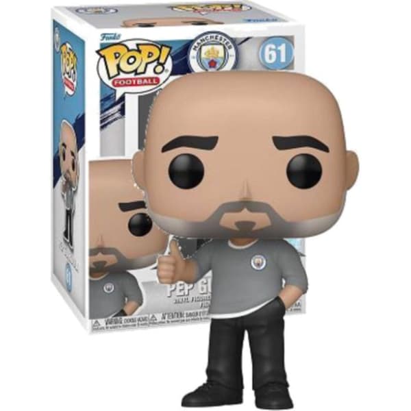 Figurine Funko POP - Funko - Manchester City Pep Guardiola - Begränsad upplaga - Officiell licens - Mixad