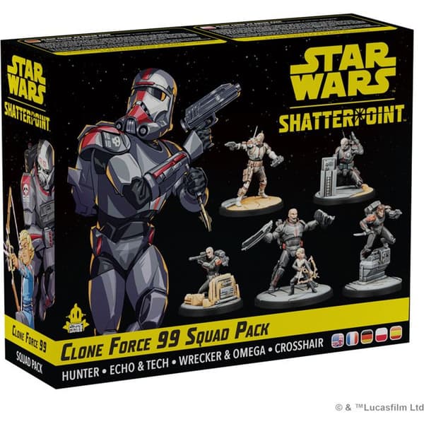 Figurine Atomär Mass Spel Star Wars - Shatterpoint: Klonstyrka 99