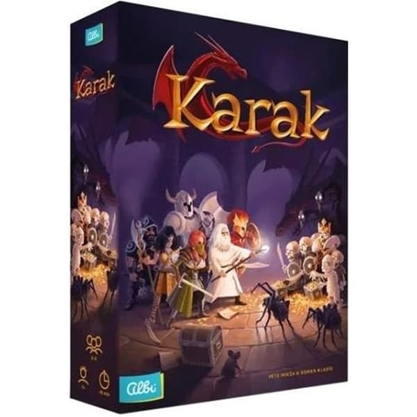 Sällskapsspel - Karak - Familjeäventyr - Labyrintdungeon - Fällor