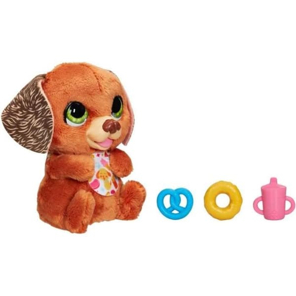 Furreal Newborns interaktiv hund + tillbehör