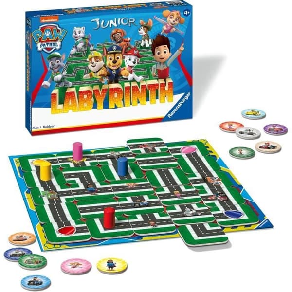Sällskapsspel Psi Patrol med juniorlabyrint Ravensburger