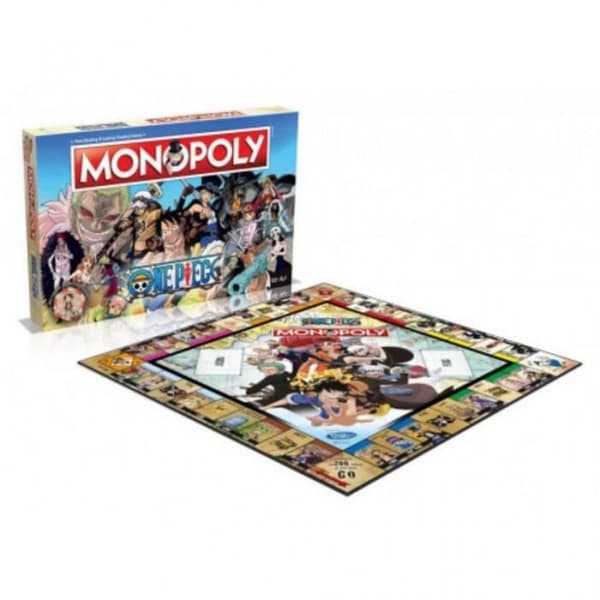 Brädspel - WINNING MOVES - One Piece Monopoly - För 2 spelare eller fler - Från 8 år - Inomhus