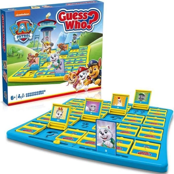 Paw Patrol Gissa Vem Brädspel för Familjer Gissa Vem av Winning Moves