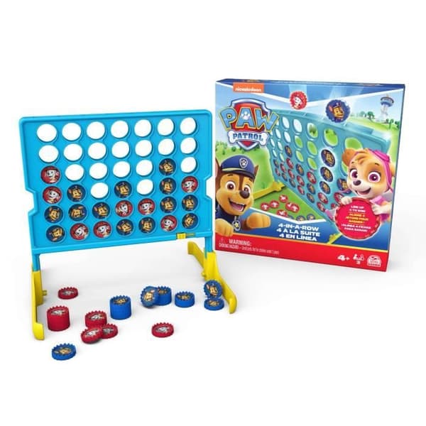 Paw Patrol fyr-i-rad pusselspel för barn