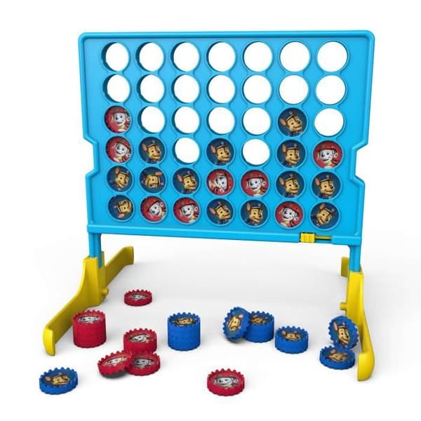 Paw Patrol fyr-i-rad pusselspel för barn